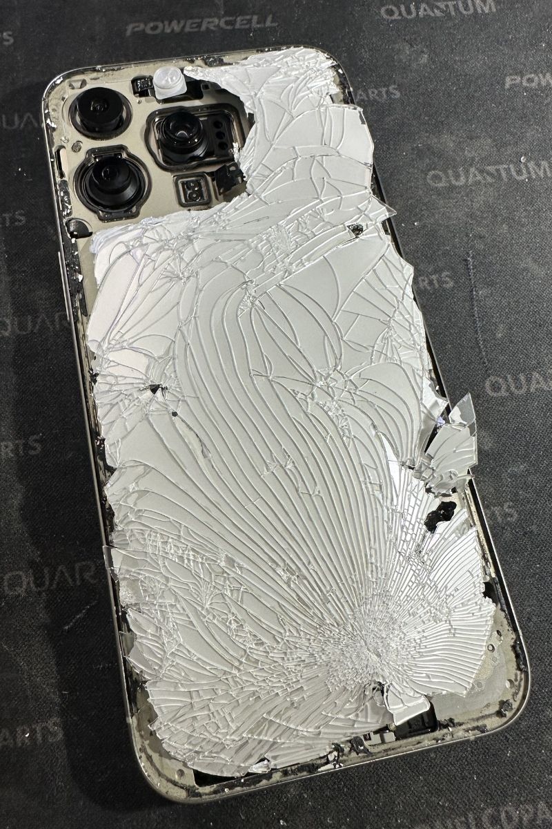 Shattered iPhone Repair in San Antonio BEFORE