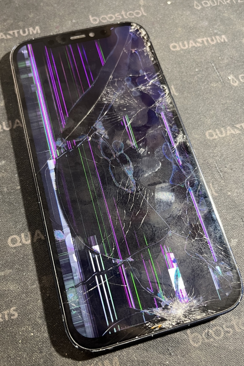 Really Cracked Phone Screen Before Updated
